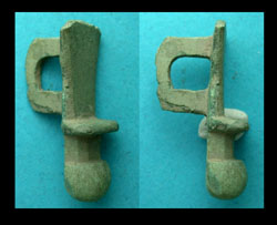 Harness, Strap End, Weighted, 1st Cent AD